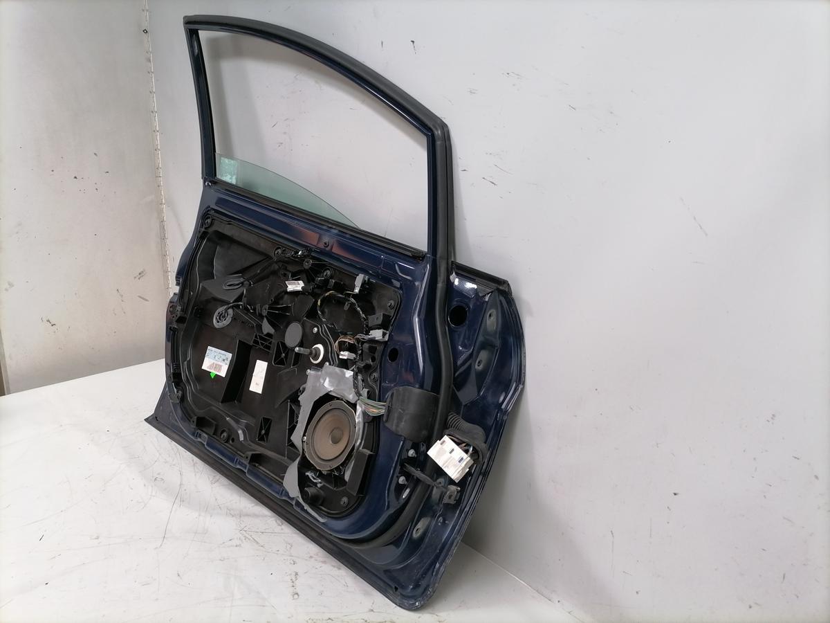 Ford Fiesta JA8 original T&uuml;r vorn links Blazer Blau 3-T&uuml;rer Bj.2009